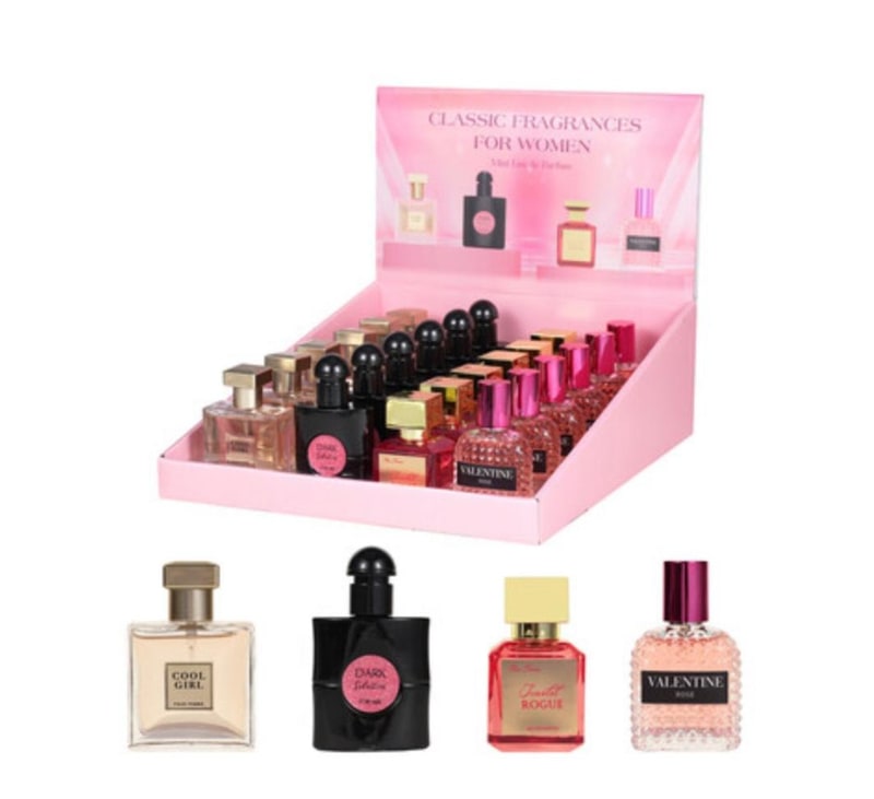 Display Women's Classic Mini 30ml 24ct Perfume Full