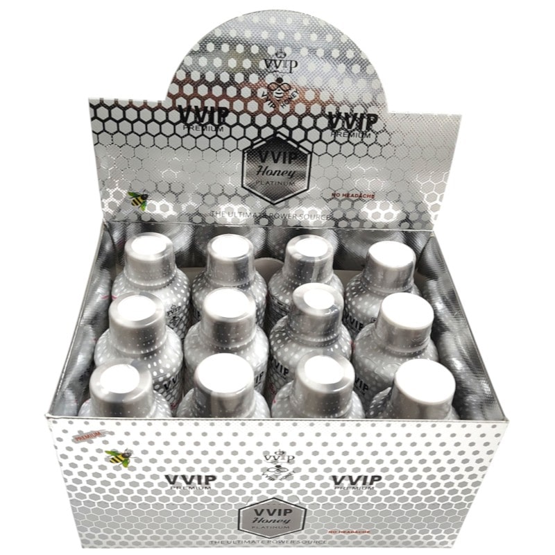 VVIP Platinum Honey Shots 12ct Box