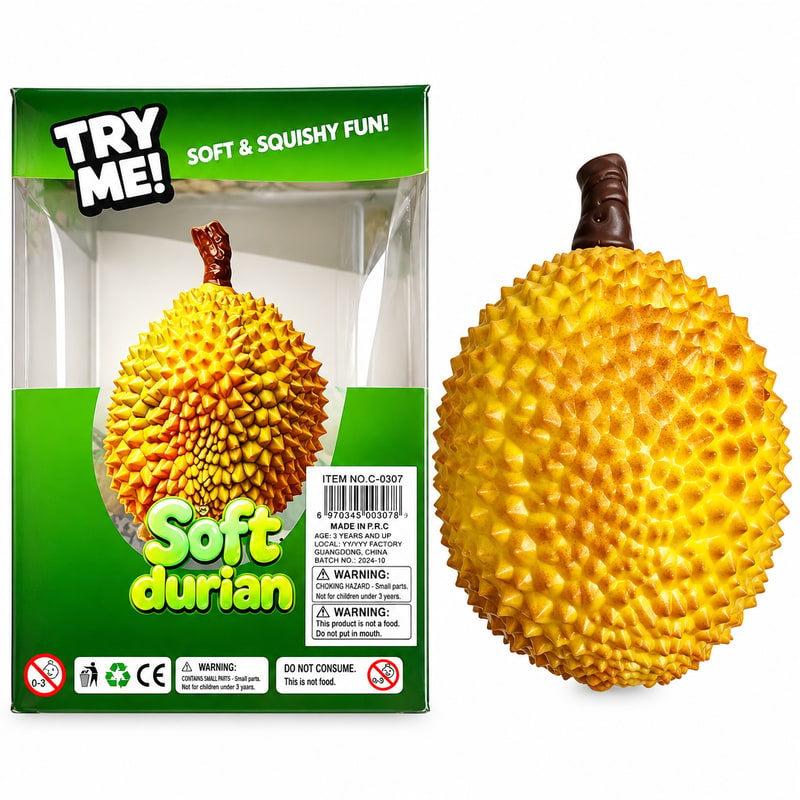 Jumbo Squeeze Durian Toy 1Pcs