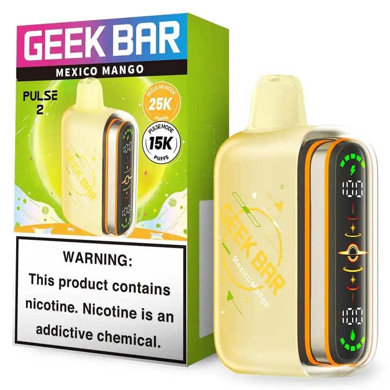 Geek Bar Pulse 2 25K Puff 5ct Box - Mexico mango
