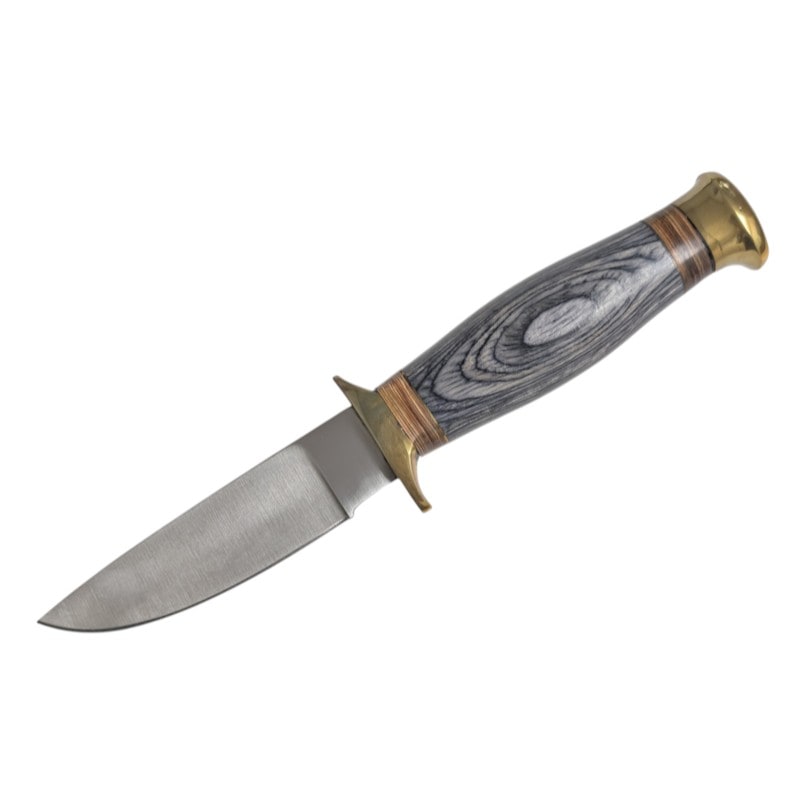 Knife -Hunting Knife Drak W/Leather Sheath 5.5Inch Blade