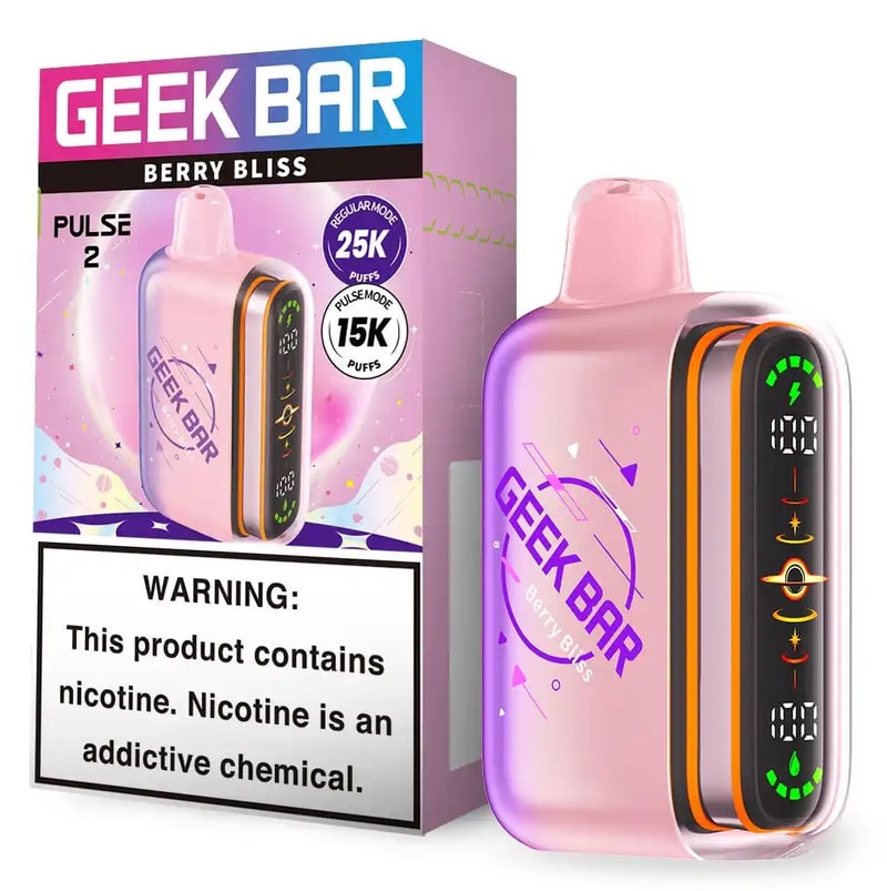 Geek Bar Pulse 2 25K Puff 5ct Box - Berry Bliss