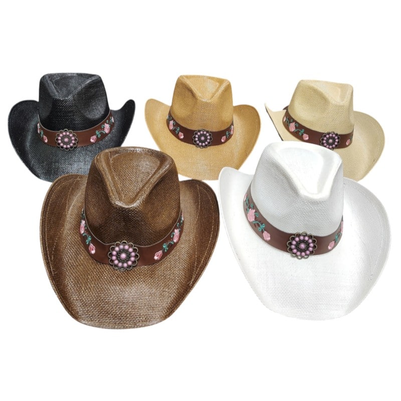Cowboys Hats With Assorted Colors