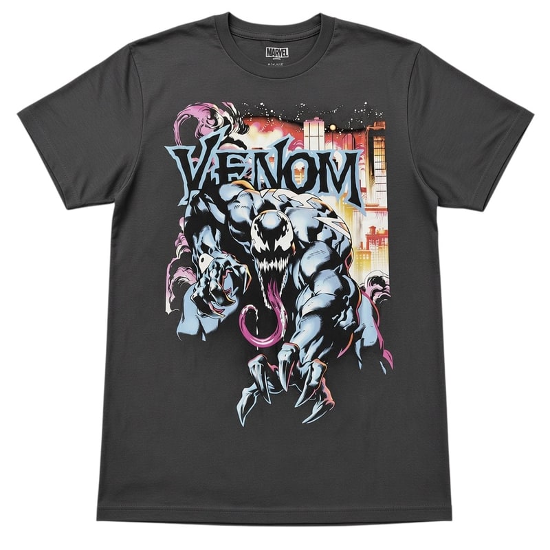 T - shirt Printed - Marvel Venom Graphic