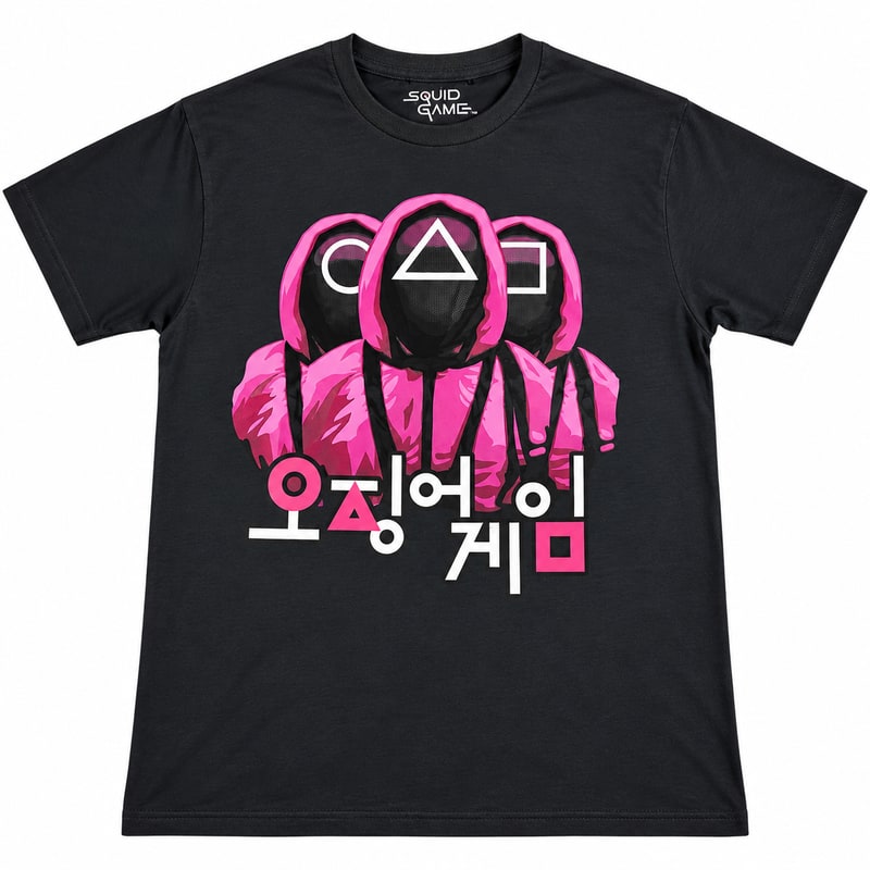 T - shirt Printed - Squid Game Graphic