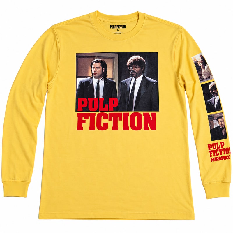 T - shirt Printed - Pulp Fiction Graphic