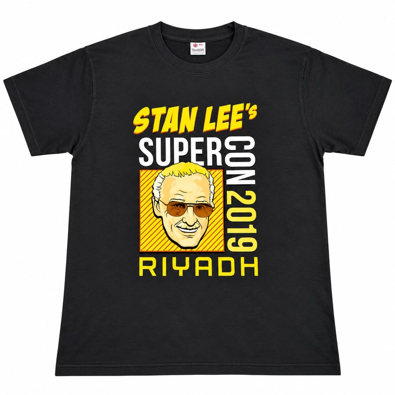 T - shirt Printed - Stan Lee's Supercon 2019 Riyada Graphic