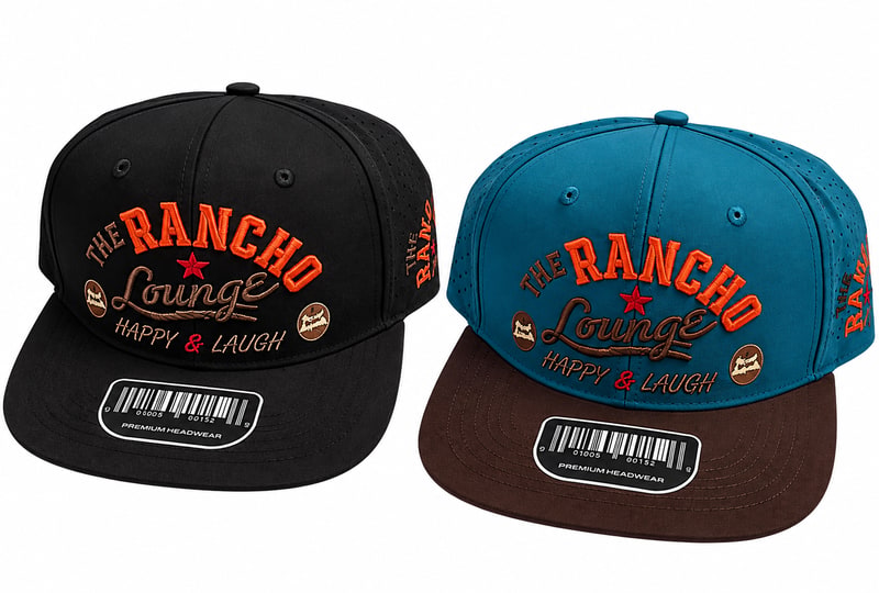 Hip - Hop Caps - The Rancho Lounge Design