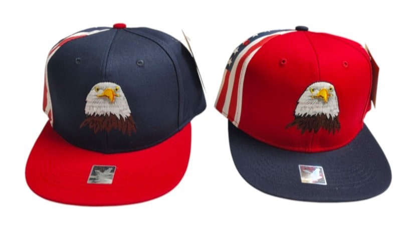 Hip - Hop Caps - Eagle Face Design