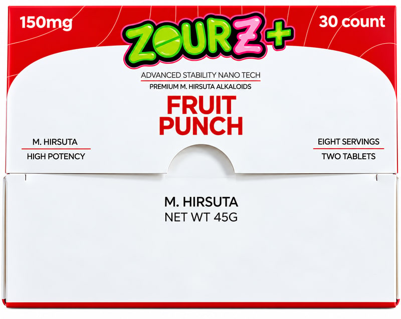 Zour Z+ M.Hirsuta 150mg 2pk 30ct - Fruit Punch