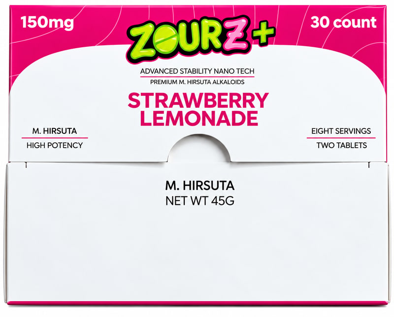 Zour Z+ M.Hirsuta 150mg 2pk 30ct - Strawberry Lemonade