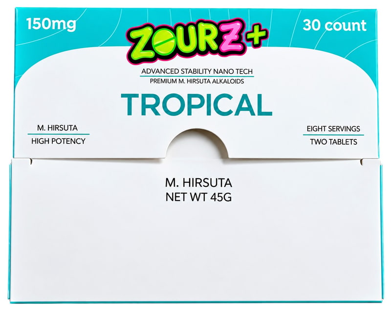 Zour Z+ M.Hirsuta 150mg 2pk 30ct - Tropical