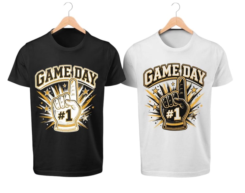 T - Shirt Printed - Game Day #1