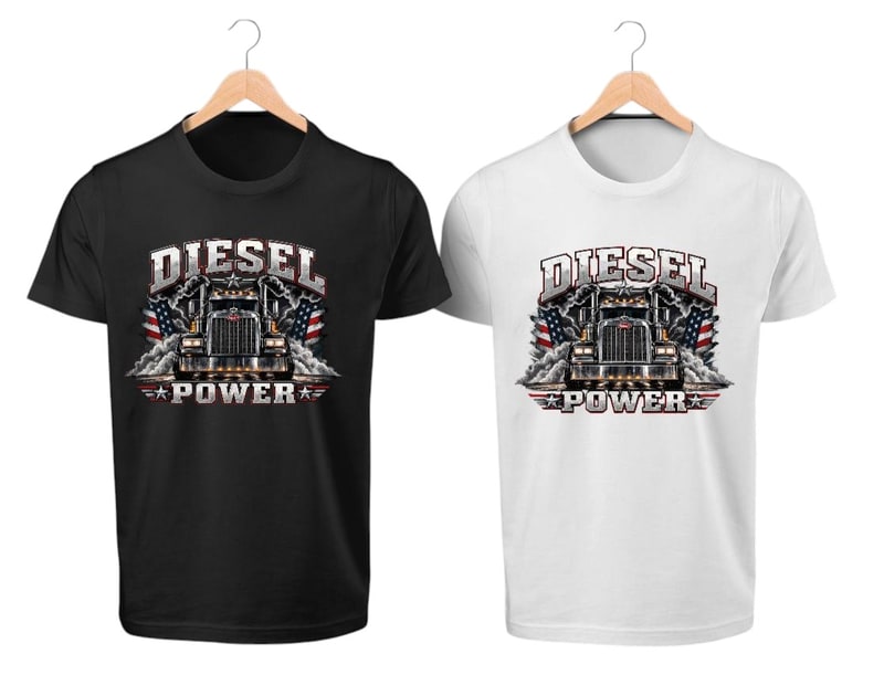 T - Shirt Printed - Diesel Power