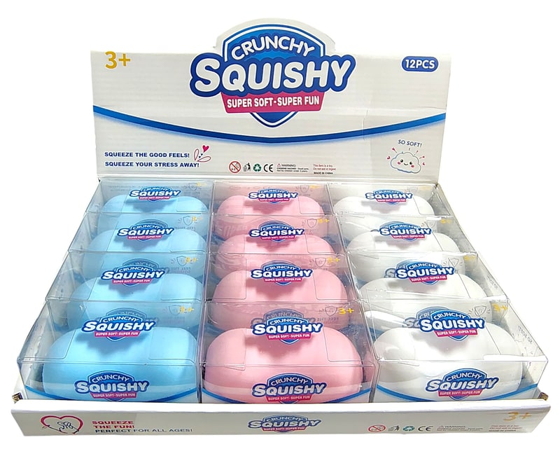 Crunchy Squishy Soap Toy 12ct Box