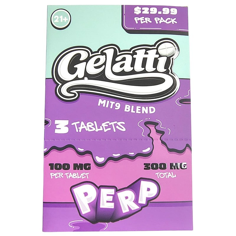 Gelatti MIT9 Blend 100mg 3pk 10ct Box - Perp