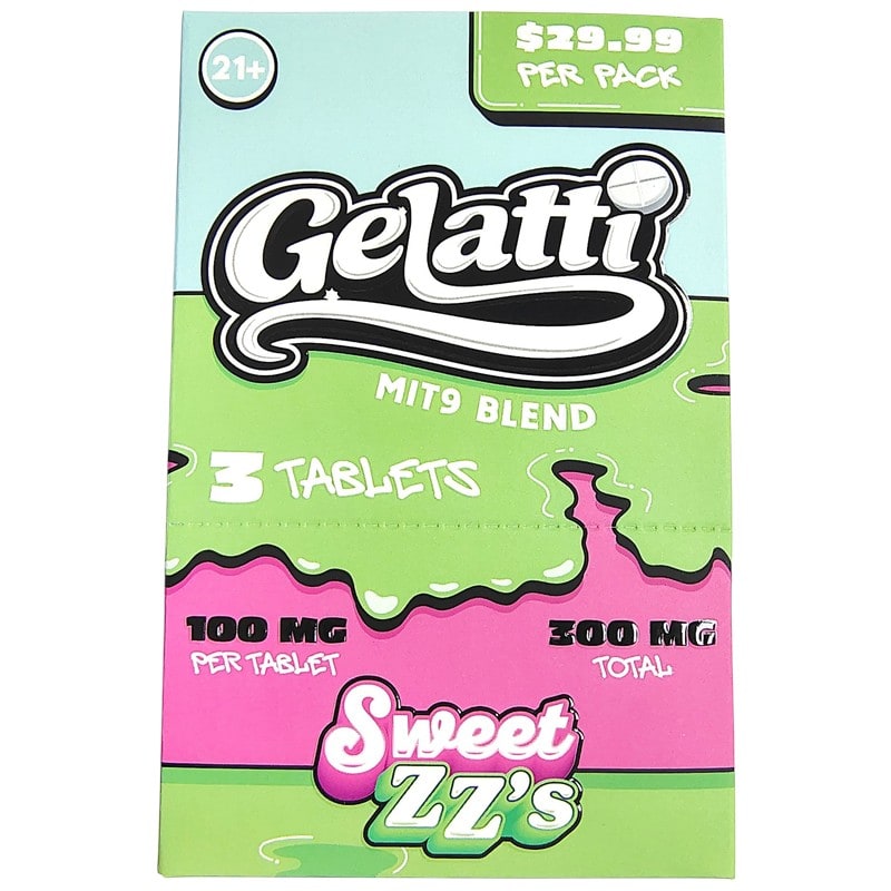 Gelatti MIT9 Blend 100mg 3pk 10ct Box - Sweet ZZ's